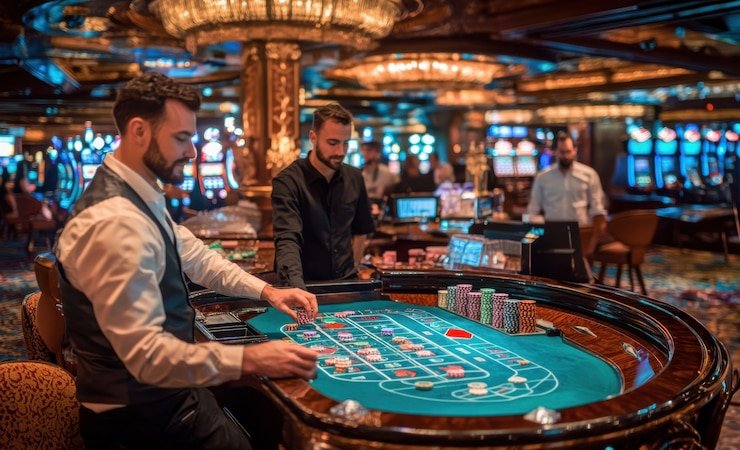 ek77gem Live Casino area